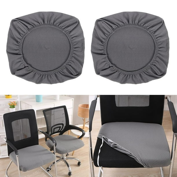 2 de Asiento Tapizadas para Silla, Funda de Cojín para Silla de Cocina Tapizada , Grey_L Soledad Funda de asiento de silla de comedor