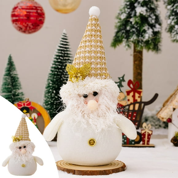 Adornos de Navidad onlyliua Interior/Exterior Muñecos de Papá Noel y Muñecos de Nieve