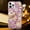 Pink, variant on Compatible with iPhone 12 Pro Max Case Luxury Elegant 3D Bling Sparkly Crystal Diamond Perfume Bottle Pumpkin Car Iron Tower Pendant Handmade Pearl Flowers Soft Protective Case 6.7 inch Pink