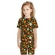 thumbnail image 5 of Balery Harvest Pumpkins Conjunto de Pijama Infantil de Manga Corta con Estampado – Ropa de Dormir de Algodón Suave-Small, 5 of 5