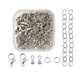 thumbnail image 5 of 80 piezas de joyería Sunnimix accesorios de bricolaje Cadenas extensoras broches de langosta, 5 of 7