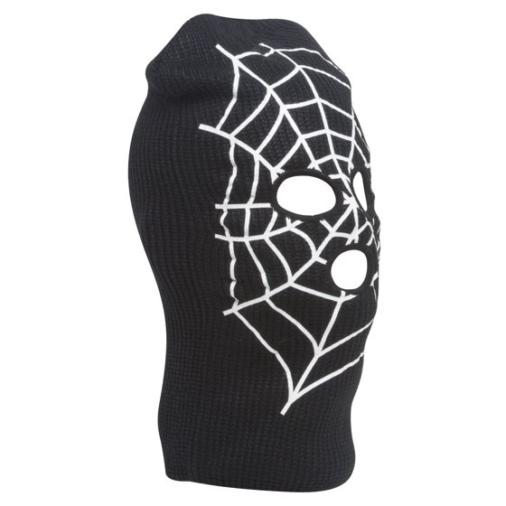 Clover SpiderMan Design Knitted ThreeHole Ski Mask