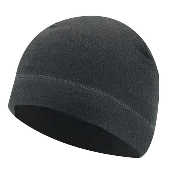 Gorros de invierno transpirables para cubrir las orejas, gorros gruesos para hombres, gorro de ligero para esquiar, hacer senderismo, Gris oscuro Hugo Sombrero para correr