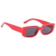 thumbnail image 2 of Gafas de sol rectangulares para mujer Protección UV Viajes Playa Gafas (Rojo), 2 of 5