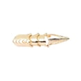 thumbnail image 4 of Qarigey Anillo Punk para hombre, accesorios, diseño único, decoración en forma de garra, anillos completos, atractivo adorno elegante, articulación Ropa, zapatos y accesorios Miscelánea oro Qarigey PS12488-01, 4 of 6