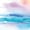 Washed Sunset, variant on Elephant Stock Still Evening Waters I Wall Art - Horizontal Canvas Wall Art - Living Room Wall Decor - Abstract Canvas - Beige And Blue Decor By Carol Robinson - 12" x 8"