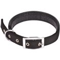 thumbnail image 1 of 1 collar para perro (S, negro), cómodo collar para perro ajustable con hebilla fácil, collar acolchado de nailon resistente para cachorros y mascotas ER, 1 of 5