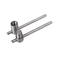 thumbnail image 4 of Herramienta de forma de de punta de billar de material acero inoxidable de metal plana Zulema cue plena forma, 4 of 5