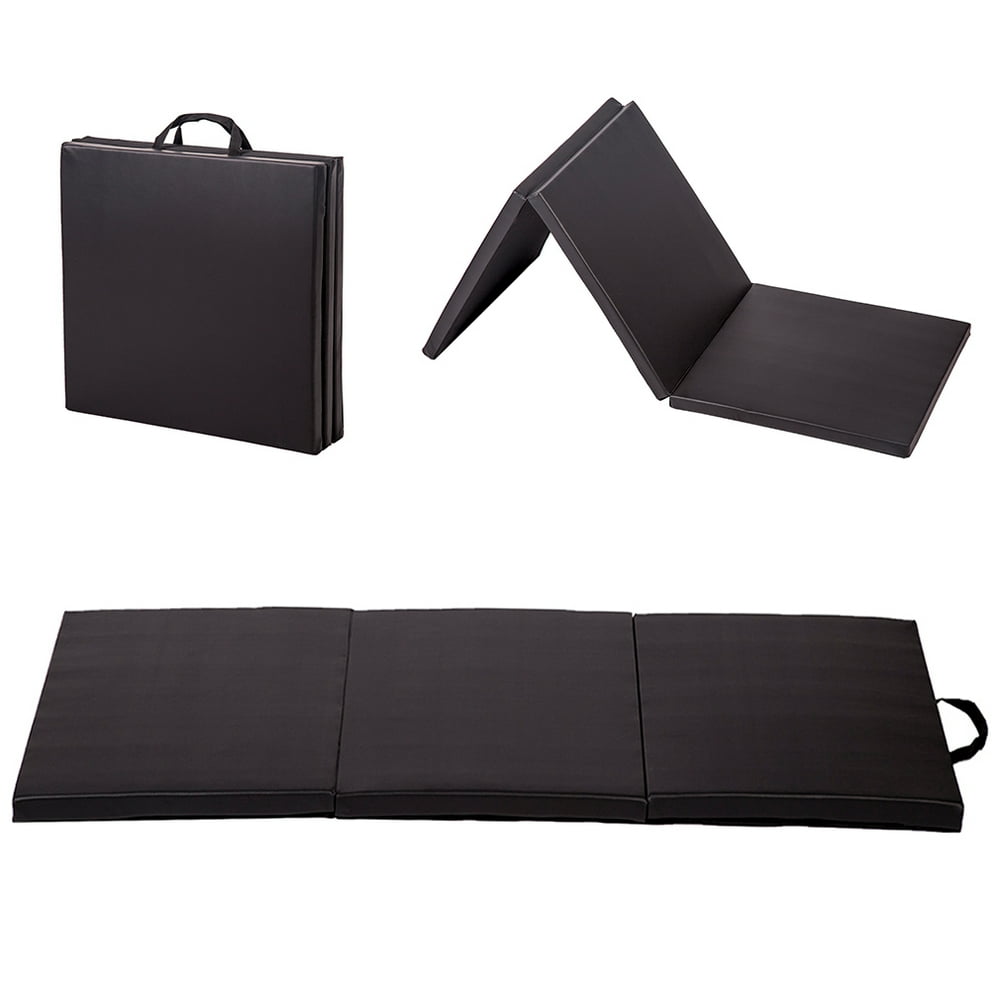 BestMassage 2 Ft. x 6 Ft. x 2 In. Thick Folding Panel Gymnastic Mat Gym