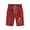 Red, variant on lnmuld Shorts for Girls Elastic Waist Casual Shorts Lightweight Comfortable Solid Color Pocketed Bottoms for Play and Everyday Wear Size:3-4 Years