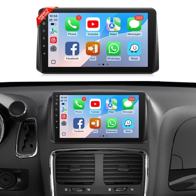 Estéreo para Auto Naifay Android de 9 pulgadas para Dodge Grand Caravan