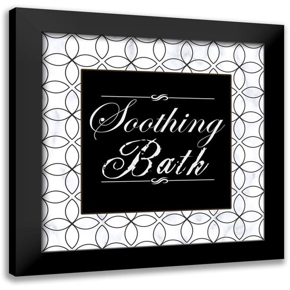 Phillip, Jamie 12x12 Black Modern Framed Museum Art Print Titled - Elegain Bath