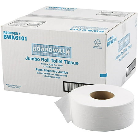 Boardwalk Jumbo Roll Toilet Paper -12c Rolls