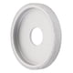 thumbnail image 1 of Mue abrasiva de diamante Curva convexa Soldada para granito, mármol, hormigón, travertino, terrazo, Piso de 10mm Baoblaze Muela abrasiva de diamante, 1 of 7
