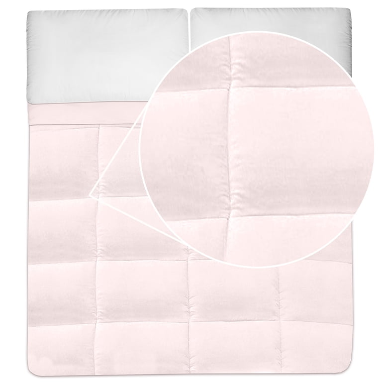 Sweet Home Collection Down-Alternative Comforter Queen Pink photo 4