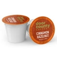 thumbnail image 4 of Door County Coffee Cinnamon Hazelnut, Cinnamon & Hazelnut Flavored Specialty Arabica K Cup/Single-Serve Coffee Pods, Medium Roast, 10 Ct Box, Compatible with all Keurig K Cup Brewers, 4 of 7
