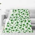 thumbnail image 1 of Balery St Patrick's Day4 Manta de Felpa Suave y Acogedora – Cobija de Franela Aterciopelada para Cama, Lavable y Cálida para Sofá, Mascotas, Transpirable-40"x30", 1 of 7