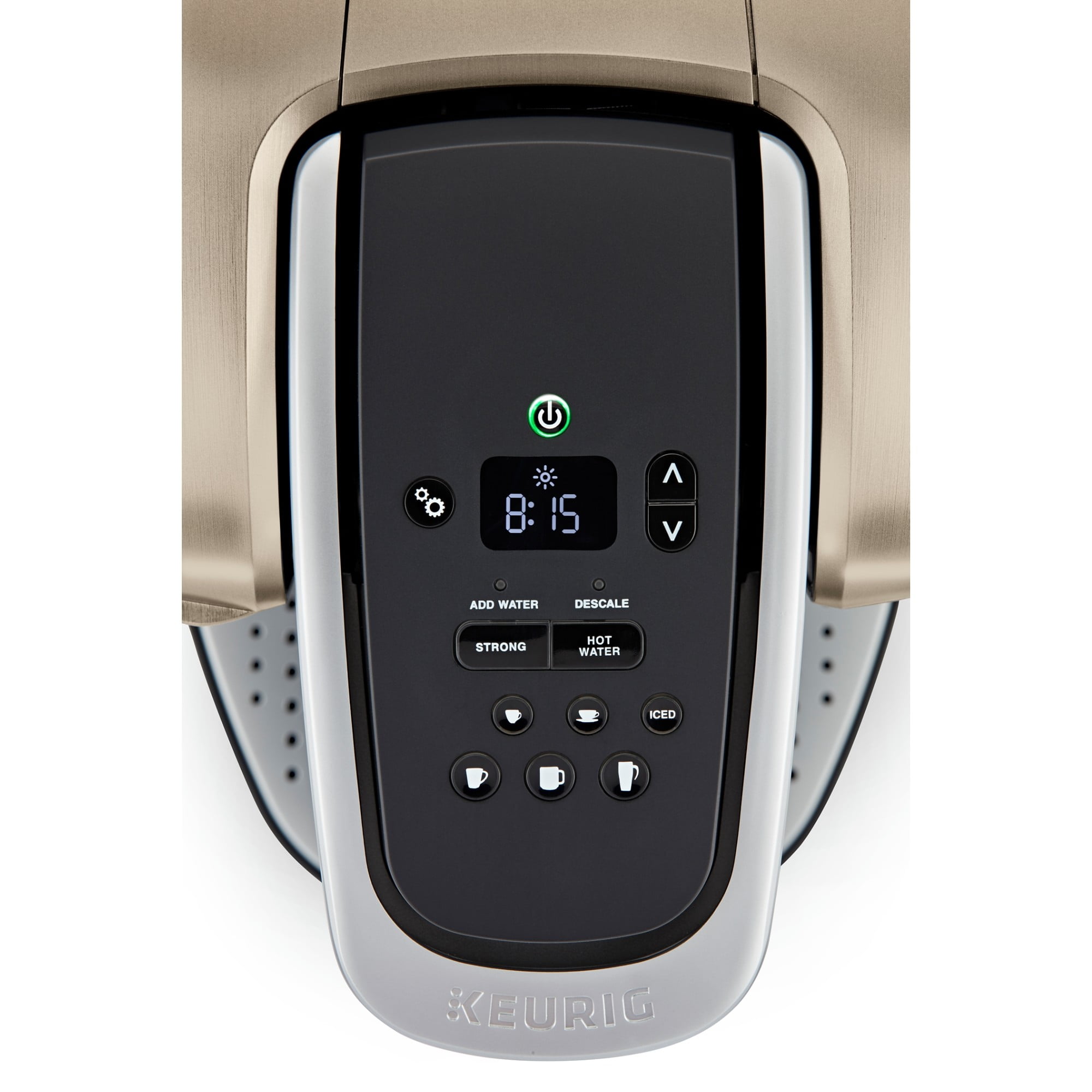 Keurig KElite SingleServe KCup Pod Coffee Maker, Brushed Slate