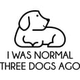thumbnail image 3 of CafePress - I Was Normal Three Dogs Ago - Women's Light Pajamas, 3 of 4