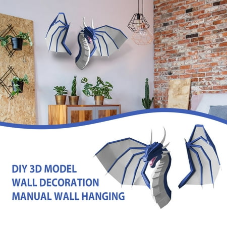 Home Room Decor Home Improvement Diy 3D Model Wall Decoration Manual Creative Wall Hanging Wall Decoration