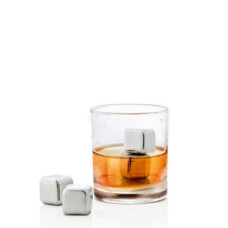 

Blomus 63539 Stainless Steel Ice Cubes Set of 4
