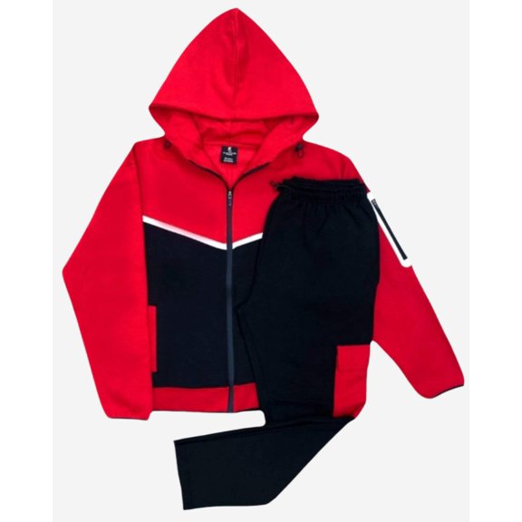 Men’s Sweatsuit Tech Fleece Heavy Duty Sweatpants Sweat Jacket