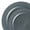 Charcoal Gray, variant on Smarty Matte Charcoal Gray Round Disposable Plastic Wedding Value Set (60 Guests)