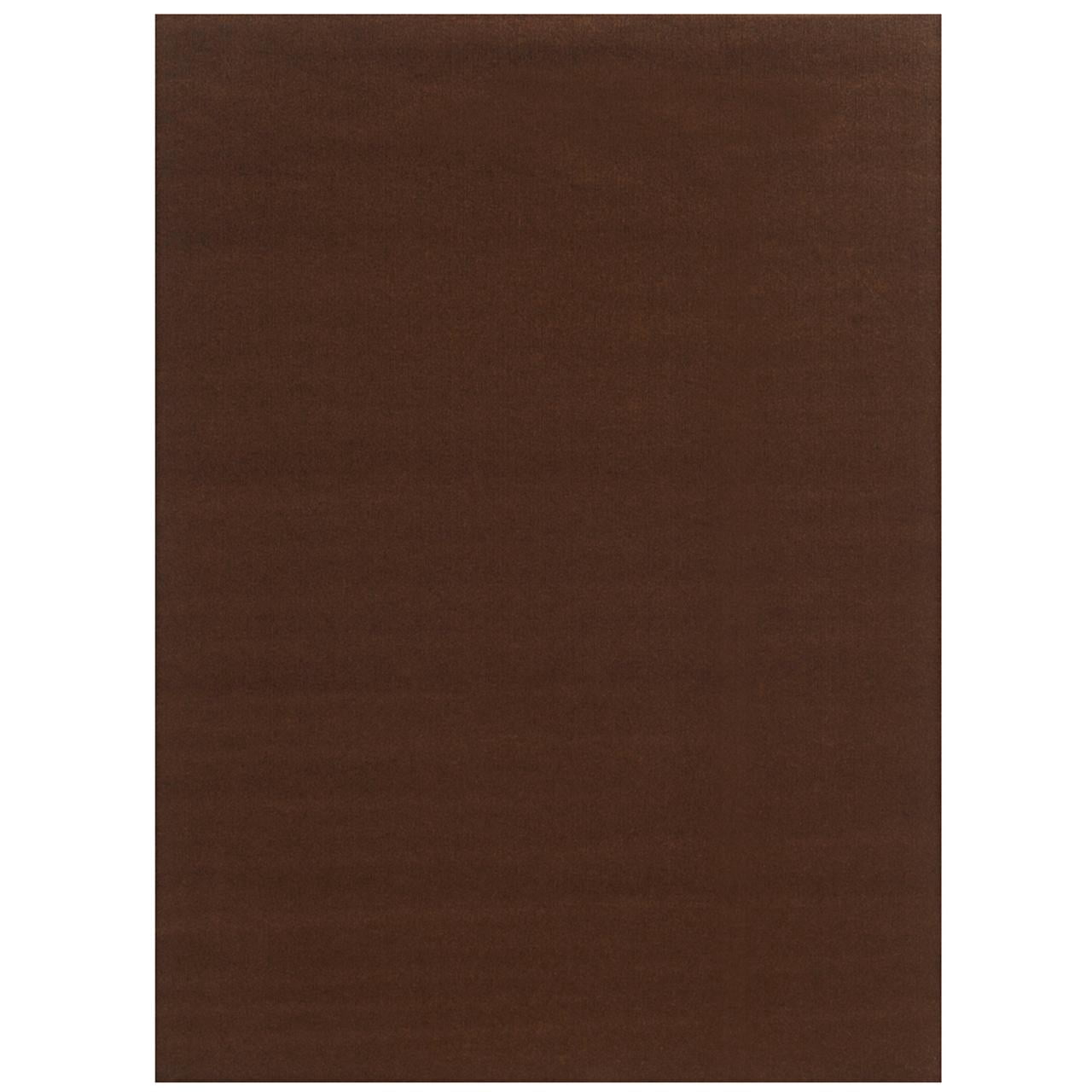 6x8 Rib Chocolate Rug