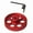 Red, variant on 2MGT 80 Tooth Timing Pulley for 9mm Wide Synchronous Belts in Machinery