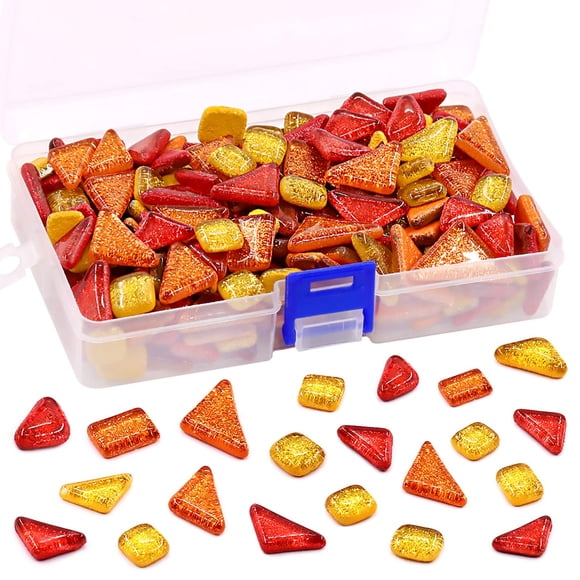 Mosaicos de cristal Tile Swepet, 450 g, colores mezclados