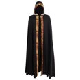 thumbnail image 3 of Capa larga, clero de iglesia medieval, vestido suelto, capa, ropa de mago, disfraz inflable de bruja para Halloween para adultos, Cosplay, 3 of 5