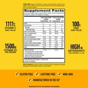 Airborne 1000mg Vitamin C Immune Support Chewable Tablets, Multivitamin Supplement, Citrus Flavor, 96 ct
