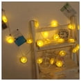 thumbnail image 2 of braveheart 20 LED Yellow Lemon Light Strings Warm Decorative Interior Light Strings for Wedding Party Bedroom, 2 of 6