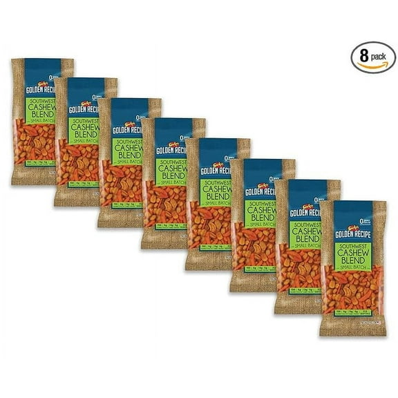 Golden Recipe Southwest Cashew Blend Snack Mix, 4.75 Ounce -- 8 per case.