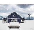 thumbnail image 3 of Deiter, Lori 14x12 Black Modern Framed Museum Art Print Titled - White Chevy at Navy Barn, 3 of 5