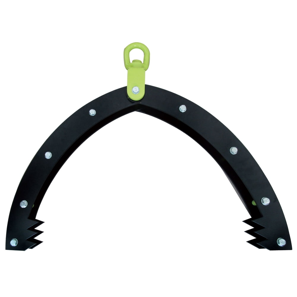 Timber Tuff TMW-41 16" Log Tongs - Firewood Lifting & Carrying Tool With Offset Handles