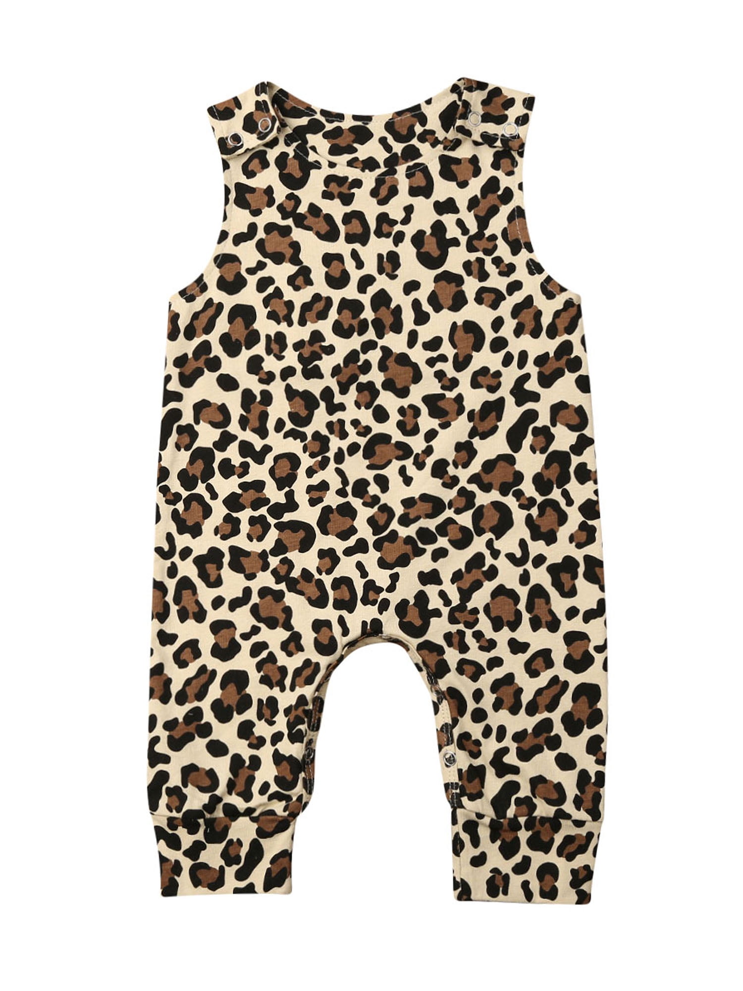 leopard jumpsuit baby