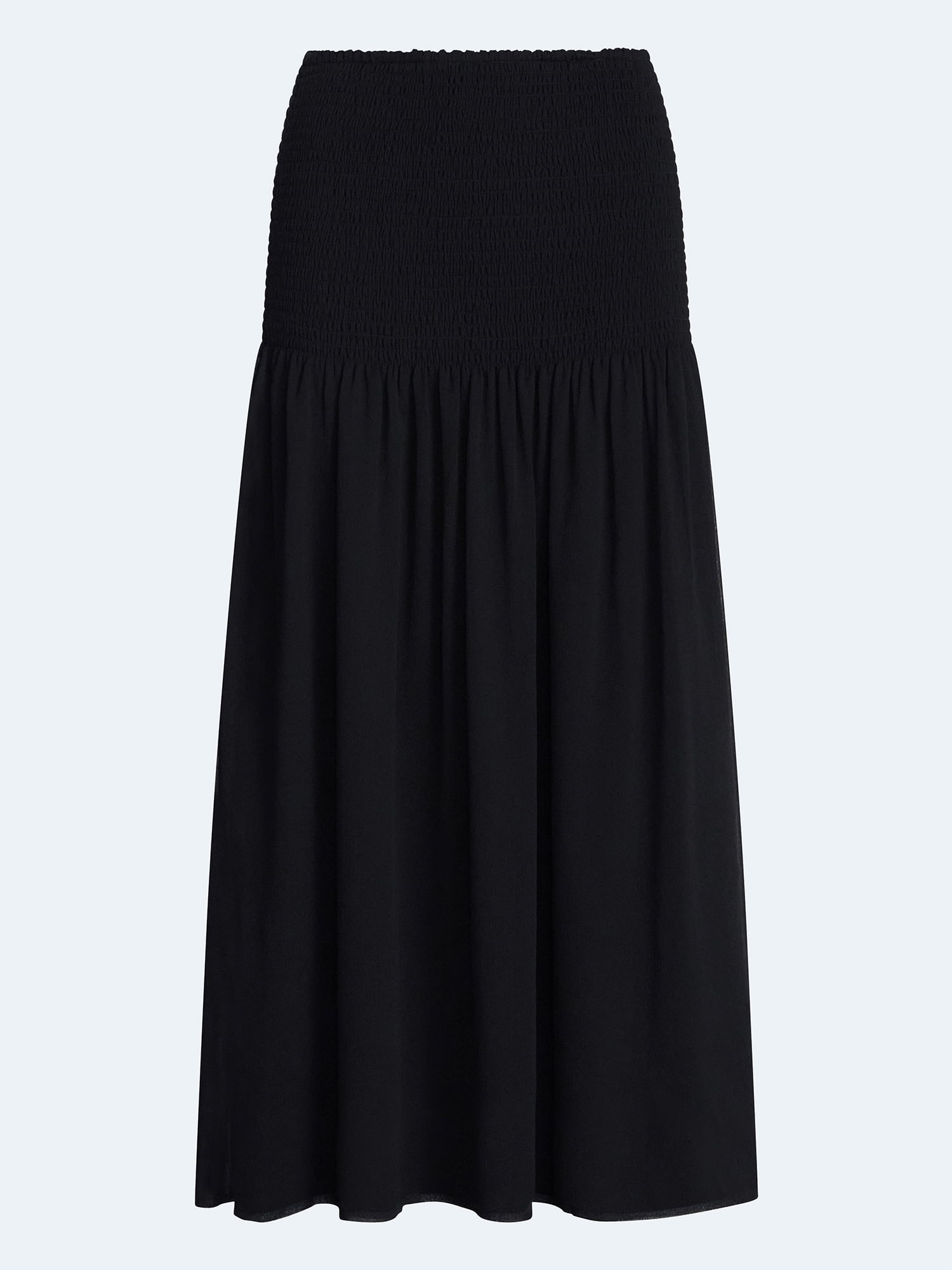 Scoop Women’s and Women’s Plus Smocked Maxi Skirt, Sizes XS-4X
