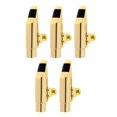 thumbnail image 1 of 5x Boquilla de Saxofón Soprano de Metal Dorado para Instrumentos Musicales Regalos para Amantes de La Música Sunnimix Boquilla de saxofón, 1 of 8