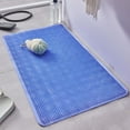 thumbnail image 6 of Bathroom Antislip Mat | Non-Slip PVC Floor Bath Mat | Foot Massage & Anti-Fall | Suction Cups | Multiple Colors | 26.38x13.39 in | Home Shower Toilet Use, 6 of 6