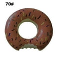thumbnail image 2 of Doughnut Pool Float Inflatables Donut Pool Ring Donut Swimming Ring for Beach Pool, 2 of 5