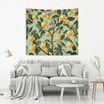 thumbnail image 2 of Yayeee Tapestry Wall Hanging for Bedroom 60" x 40" Living Room Home Wall Art Decor, Orange Tree, 2 of 7