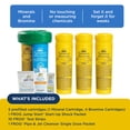 thumbnail image 3 of FROG Serene Floating System and Pipe & Jet Cleanser for Hot Tubs - Prefilled Hot Tub Sanitizer and Deep Clean Purge - Sanitizing Minerals & Bromine - 4 Month Fresh Start Bundle, 3 of 8