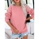 thumbnail image 2 of Sudadera PGANDS de algodón con cuello redondo y manga larga para mujer, 2 of 5