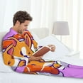 thumbnail image 6 of Lsque Corgi In Sushi Roll Pattern Long Sleeve Pajama Set for Men - Soft 2-Piece Sleepwear and Loungewear Set with Pockets, Comfy Nightwear-XX-Large, 6 of 7