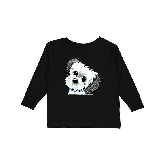 Inktastic Shih Tzu Sweetie Boys or Girls Long Sleeve Toddler T-Shirt