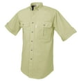 thumbnail image 2 of TAG Safari Men's Adventure Short Sleeve Shirt w Chest Pockets (Stone, Medium), 2 of 3