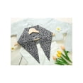 thumbnail image 4 of INSPIRE CHIC Foulard Léopard Animal Rhombique Automne Hiver Gris, 4 of 5