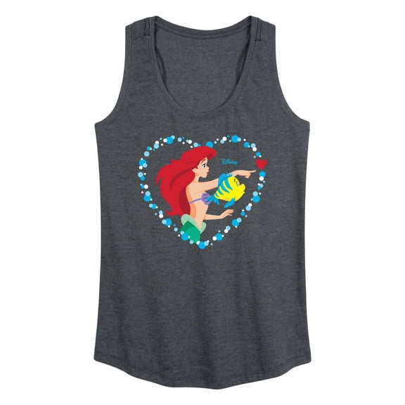 Disney - Ariel Heart - Women's Racerback Graphic Tank
