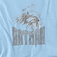 thumbnail image 2 of Batman Knight Sketch Women's T Shirt, Light Blue, Small, 2 of 6